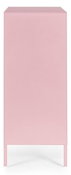 Светлорозово метално заключващ се шкафче 80x101,5x40 cm Cambridge – Yes Everyday