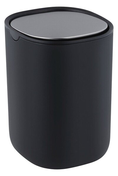 Черно пластмасово кошче за боклук 1,5 l Frini – Wenko