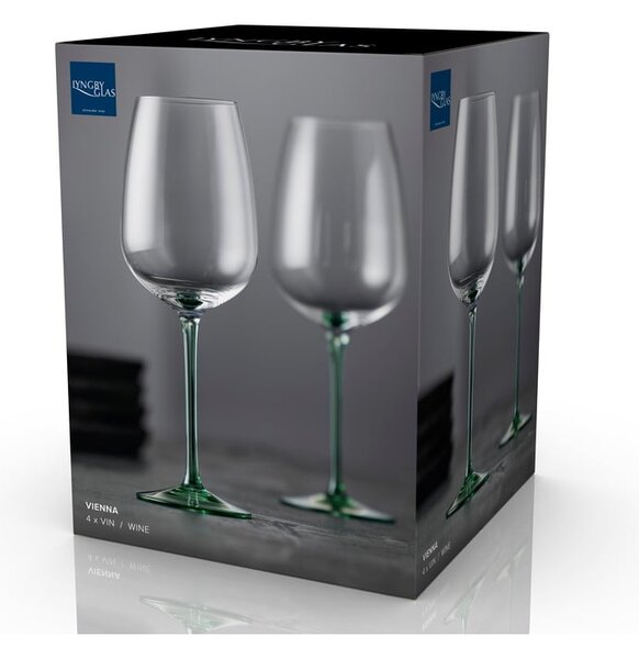 Чаши за вино в комплект от 4 бр. 500 ml Vienna – Lyngby Glas