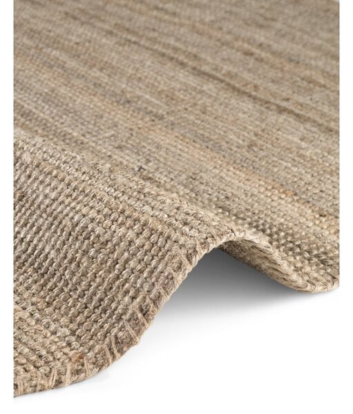 Кръгъл килим от юта в кафяво-сив цвят ø 160 cm Bouclé Jaipur – Hanse Home