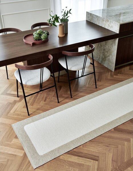 Бежова и кремава пътека за открито и закрито 70x240 cm Ilda Beige – Pappelina