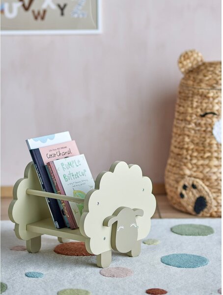 Бежова детска библиотека 30,5x30x35 cm Dolly – Bloomingville Mini