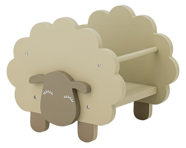 Бежова детска библиотека 30,5x30x35 cm Dolly – Bloomingville Mini