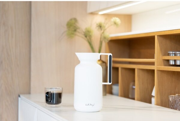 Бял термос 1 l Lungo – Vialli Design