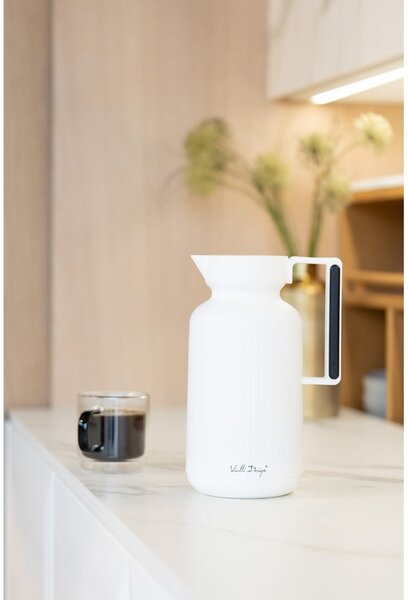 Бял термос 1 l Lungo – Vialli Design