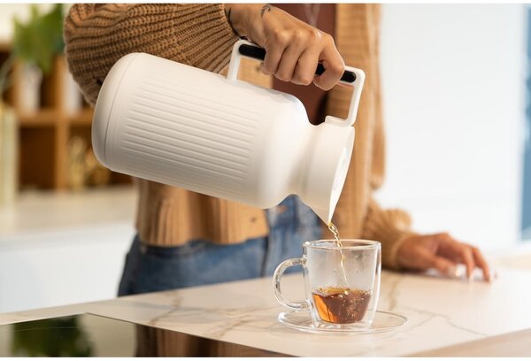 Бял термос 1 l Lungo – Vialli Design