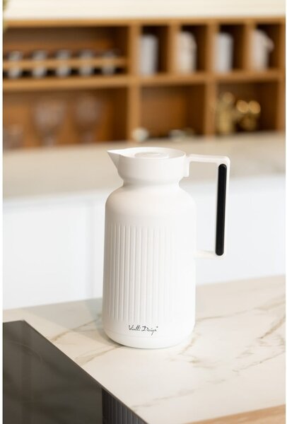Бял термос 1 l Lungo – Vialli Design
