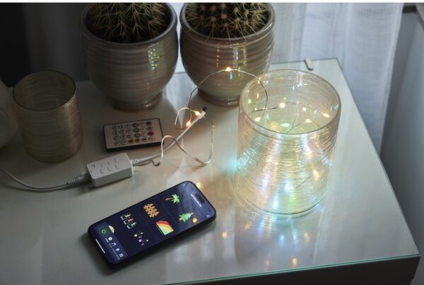 Светлинна верига с USB с 30 бр. крушки, дължина 300 cm Smart Strip – Star Trading