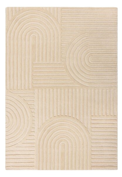 Бежов вълнен килим , 120 x 170 cm Zen Garden - Flair Rugs