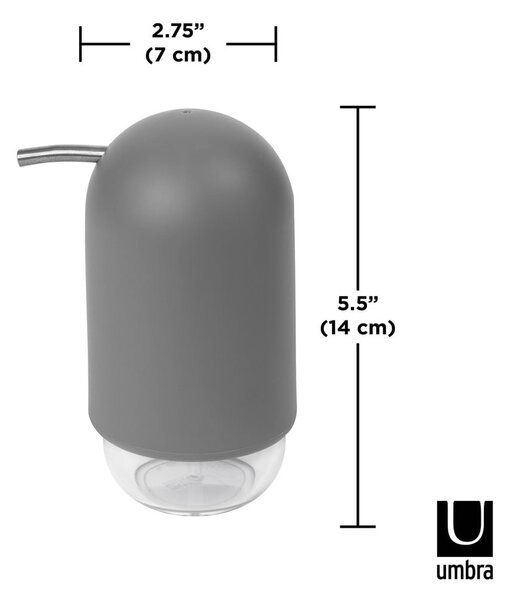 Сив пластмасов дозатор за сапун 230 ml Touch - Umbra