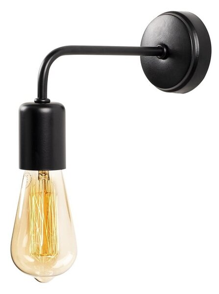 Черна стенна лампа Isidora – Opviq lights