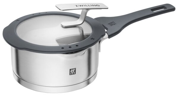 Комплект тенджери Zwilling Simplify 66870-005-0, 9 части, Sigma Classic+ дъно, Неръждаема стомана 18/10, Индукция, Сребрист