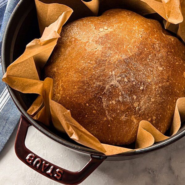 Чугунена тенджера Staub La Cocotte 40502-278-0, 6.7 л, 28 см, -20°C До 260°C, Емайл, Капак с капкова структура, Индукция, Бордо