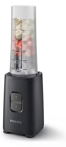 Блендер Philips HR2040/00, 350W, нож от неръждаема стомана, без BPA, технология ProBlend, инокс