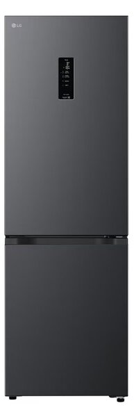 Хладилник с фризер LG GBBSJ11DEP, клас D, 333 л. общ обем, свободностоящ, 202 kWh/годишно, Door Cooling+, Multi-Air Flow, черен