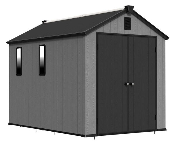 Пластмасова къща за инструменти Mandal 1,9 x 2,85 м CoverTech антрацит