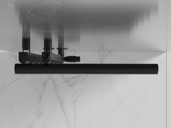 Mexen Jukon декоративен радиатор за баня 988 x 500 mm, 461 W, черен - W116-0988-500-00-70