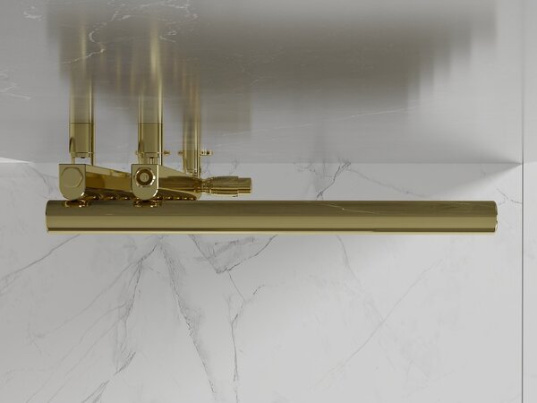 Mexen Jukon декоративен радиатор за баня 988 x 500 mm, 246 W, златен - W116-0988-500-00-50