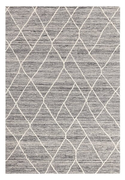 Сив вълнен килим 160x230 cm Noah - Asiatic Carpets