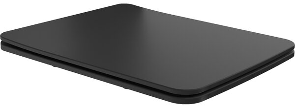 Mexen Vera седалка с плавно затваряне slim, дуропласт, черен мат - 39164085