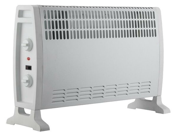 Конвектор Finlux FCH-1033 Orca, 2000W, до 20 кв.м отопляема площ, регулируем термостат, турбо вентилатор, бял