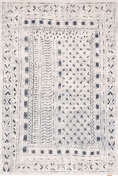 Бял вълнен килим 230x340 cm Masi – Agnella