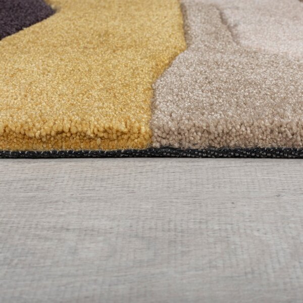 Жълт килим 170x120 cm Zest Infinite - Flair Rugs