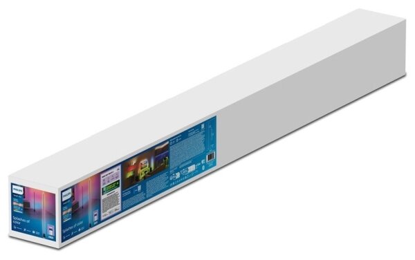 Philips - LED RGBIC димируема подова лампа GRADIENT LED/9,7W/230V 2200-6500K Wi-Fi