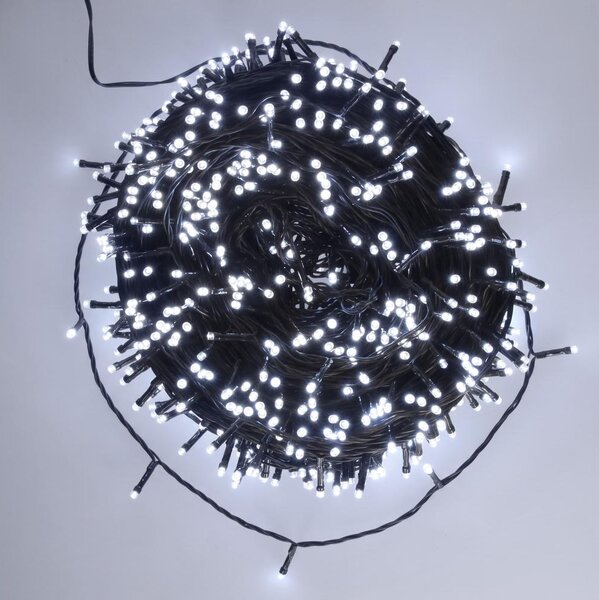 BRILAGI - LED Външен коледен гирлянд 1000xLED/8 функции 105 m IP44 студено бяло