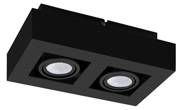 Eglo 31063 - LED спот MENDOZA 2xLED/4,7W/230V 3000K черен