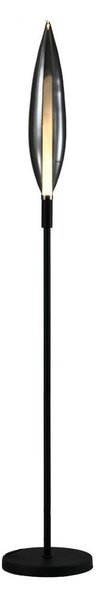 Подова лампа NORDIC 1xG9/5W/230V черен хром