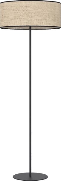 Подова лампа ECO 1xE27/15W/230V бежова/ротанг
