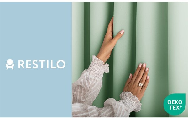 Dimout перде в цвят мента 140x270 cm Carli – Restilo