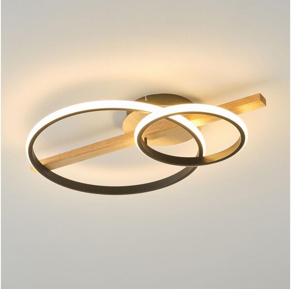Zuma Line MX3913-2-3BWLT - LED плафониера ALMERIA LED/17W/230V