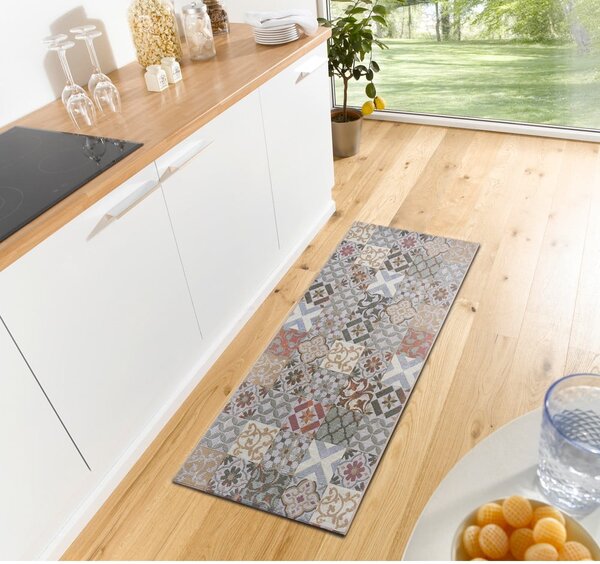 Сив килим 75x150 cm Cappuccino Mosaik - Hanse Home