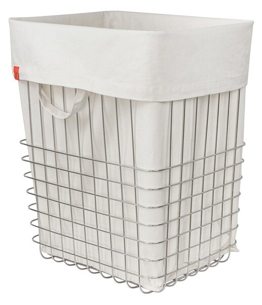 Метален кош за пране в сребрист цвят 64 l Store-It – Mette Ditmer Denmark