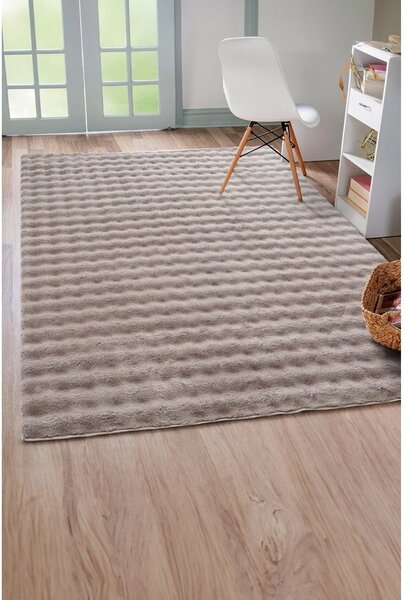 Бежов килим подходящ за пране 120x170 cm Bubble Emarald – Mila Home