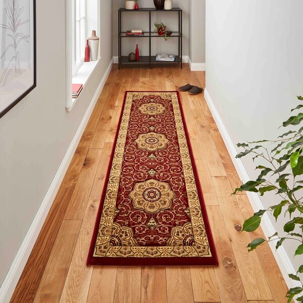 Червена пътека 67x240 cm Heritage – Think Rugs