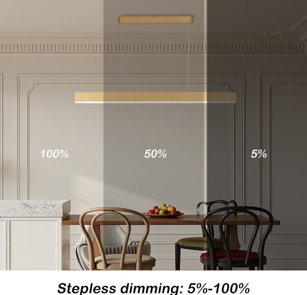 Brilagi - Димируем LED полилей SLEEKLINE SMART LED/40W/230V Wi-Fi Tuya + дистанционно управление