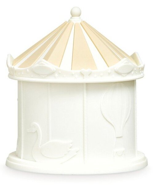 Детска нощна лампа в цвят слонова кост Carousel Off-White – Cam Cam Copenhagen