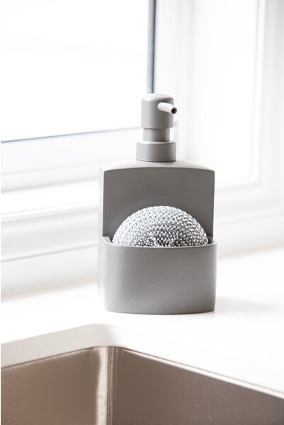 Светлозелен диспенсер за сапун от полиресин 250 ml Essentials – Ladelle