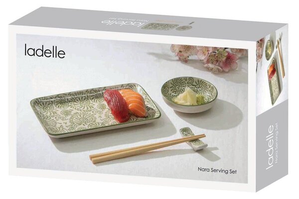 Глинен комплект за суши 4 бр. Nara – Ladelle