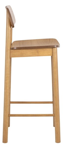 Бар стол в естествен цвят (височина на седалката 74 cm) Barlow – Actona
