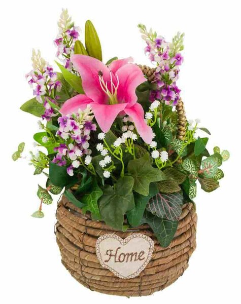 Decorative Flowers Alexandra House Living Многоцветен 25 x 36 x 31 cm