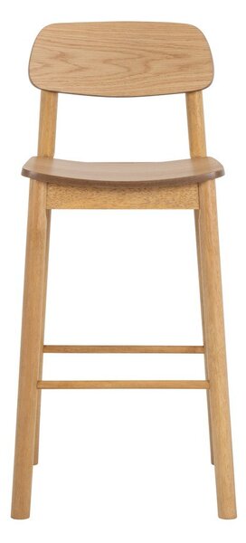 Бар стол в естествен цвят (височина на седалката 74 cm) Barlow – Actona