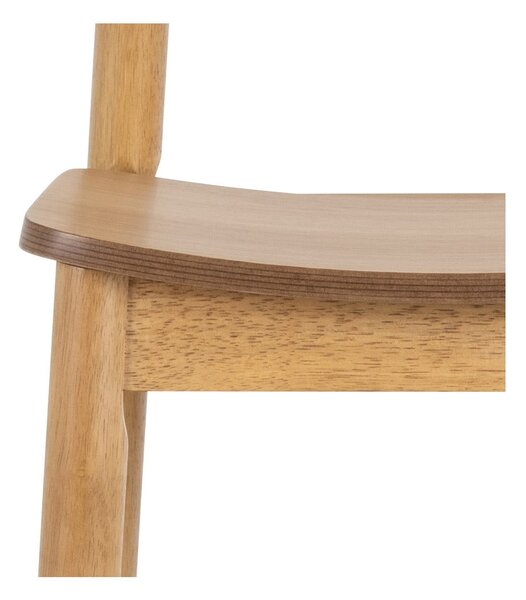 Бар стол в естествен цвят (височина на седалката 74 cm) Barlow – Actona