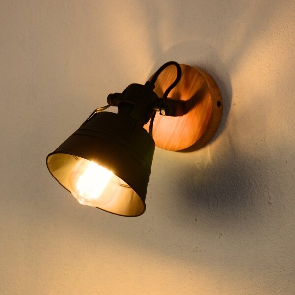 Globo 15466S-1 - Спот аплик GÜNTHER 1xE27/60W/230V