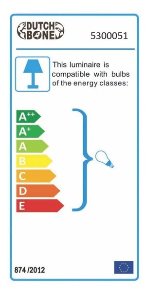 Таванно осветително тяло Bond - Dutchbone