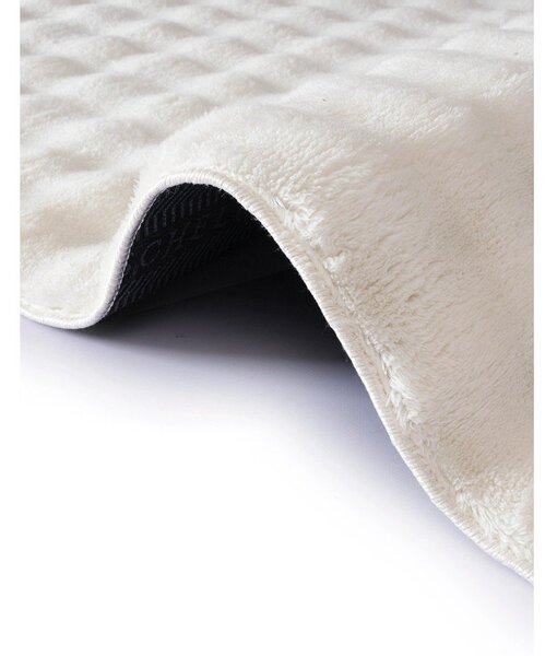 Килим подходящ за пране в цвят слонова кост 120x170 cm Bubble Emarald – Mila Home
