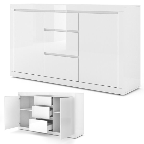 Шкаф Bello Bianco 3, бял